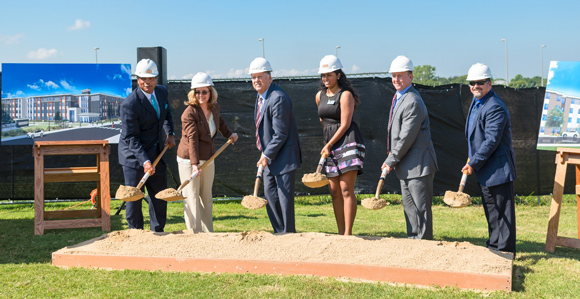 Ground Broken for Student Housing on Southwest Side of Campus