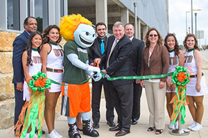 Ribbon-Cutting of Parking Structure 4